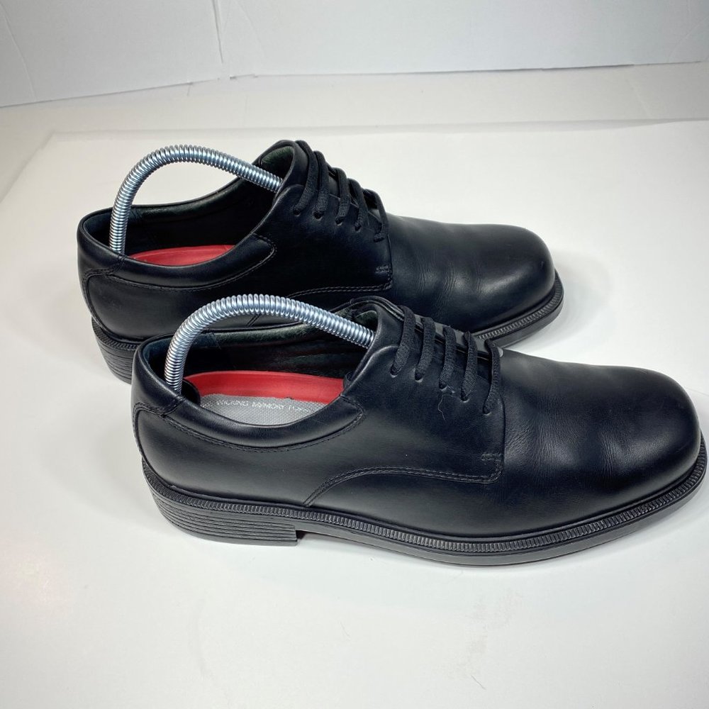 Mens Rockport Margin Black Oxford Shoes Dress Casual Lace Up Size 8M APM20311